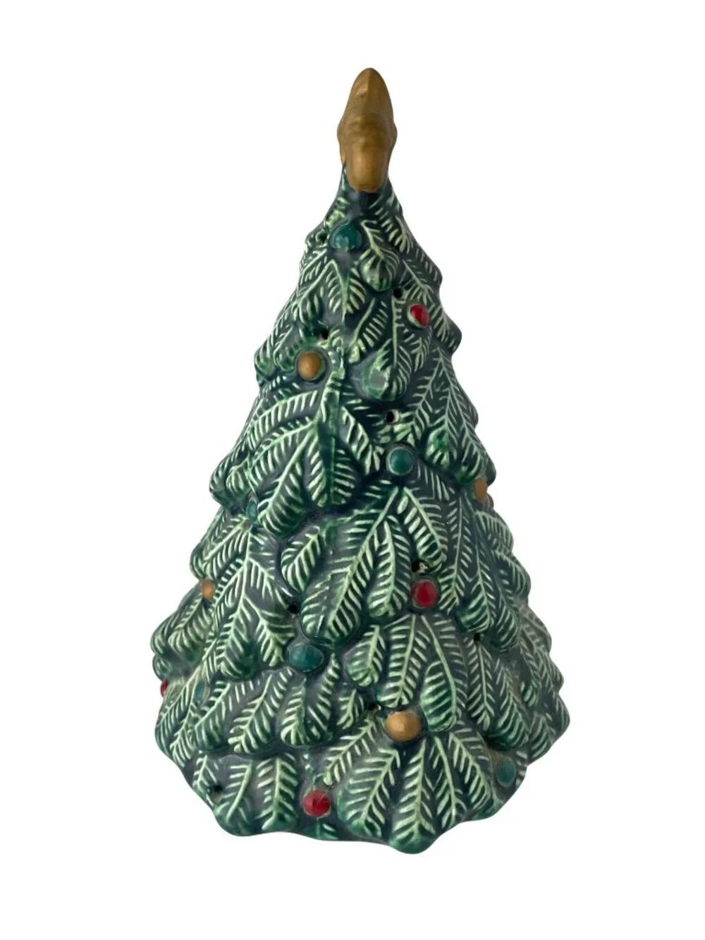 Christmas Tree Pomander Holiday Ceramic 9